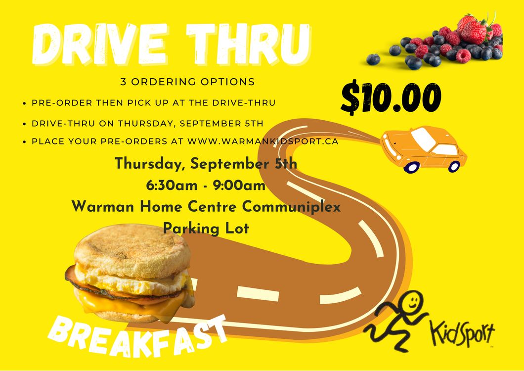 Fall 2024 Drive Thru Breakfast